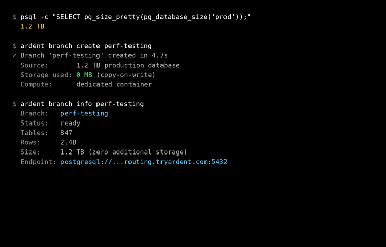 Cloning that never slows down even at terabyte scale